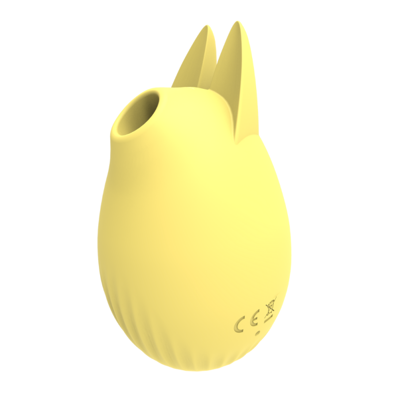 Stimulateur clitoridien Bunny USB jaune Martie Stimulateur clitoridien Bunny USB jaune Martie