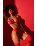 Ensemble 3 pièces rouge Ensemble 3 pièces rouge