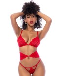 Ensemble 3 pièces rouge MAL8904RD Ensemble 3 pièces rouge MAL8904RD