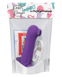 Stimulateur Clitoridien Vibrant Sans Contact Violet 1 dosette de lubrifiant — Pocket Pleasure Stimulateur Clitoridien Vibrant Sans Contact Violet 1 dosette de lubrifiant — Pocket Pleasure