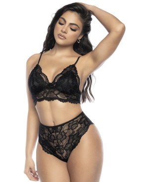 Ensemble 2 pièces soutien-gorge et culotte en fibres recyclées