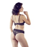 Ensemble 2 pièces dentelle avec strass 
