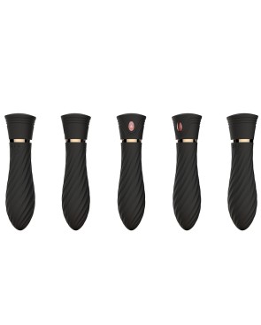 Mini Vibromasseur noir USB 