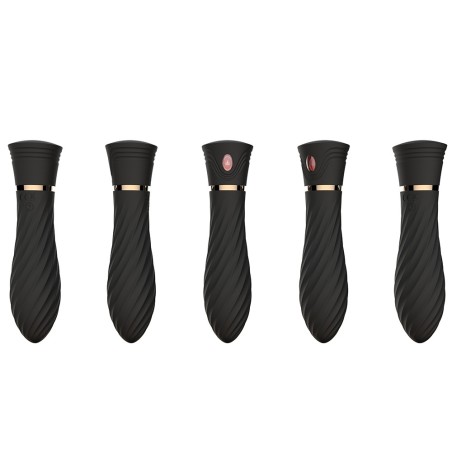 Mini Vibromasseur noir USB 