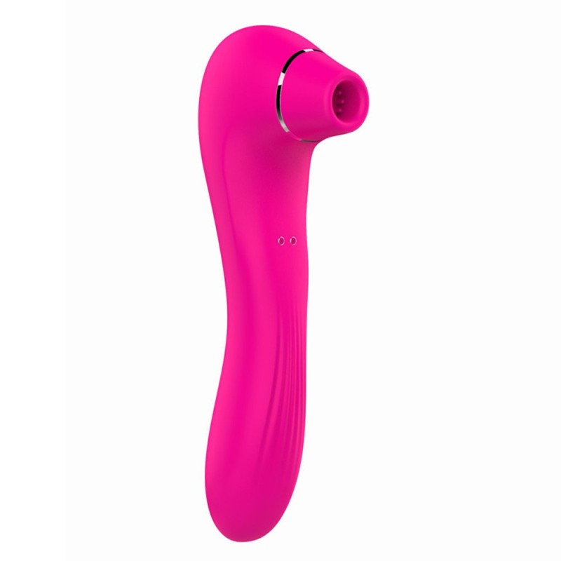 Vibromasseur 10 modes et stimulateur par vibrations à picots sur membrane rose 10 programmes USB Vibromasseur 10 modes et stimulateur par vibrations à picots sur membrane rose 10 programmes USB