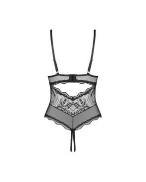 Perisia body ouvert - Noir