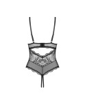Perisia body ouvert - Noir Perisia body ouvert - Noir
