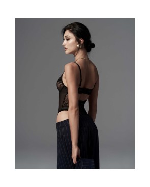 Perisia body ouvert - Noir