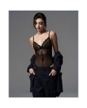 Perisia body ouvert - Noir Perisia body ouvert - Noir