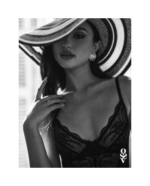 Perisia body ouvert - Noir
