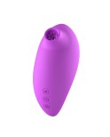 2en1 Stimulateur clitoridien à picots par aspiration avec son œuf vibrant à distance violet 