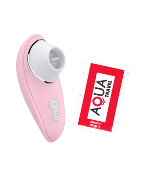 Stimulateur Clitoridien à Langue Rose  1 dosette de lubrifiant — Pocket Pleasure