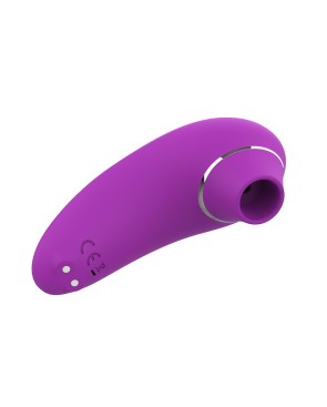 Vibromasseur clitoridien par embout de vibrations sur membrane violet USB