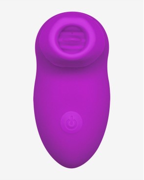Stimulateur clitoridien avec 2 embouts interchangeable vibration sur picots et langue