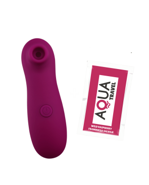 Stimulateur Clitoridien Sans Contact Violet  1 dosette de lubrifiant — Pocket Pleasure