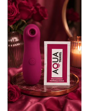 Stimulateur Clitoridien Sans Contact Violet  1 dosette de lubrifiant — Pocket Pleasure