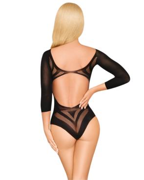 Body fantaisie manche trois quart noir Under my spell 