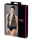 Body en dentelle noire, ouvert à l'entrejambe Body en dentelle noire, ouvert à l'entrejambe