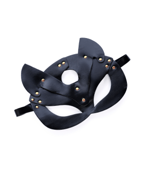 Masque félin en faux cuir - Mapalé