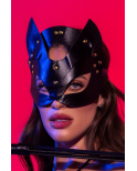 Masque félin en faux cuir - Mapalé Masque félin en faux cuir - Mapalé