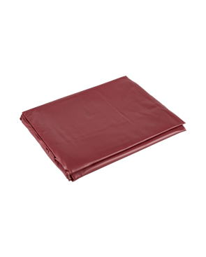 Drap de lit en vinyle rouge 200 x 230 cm