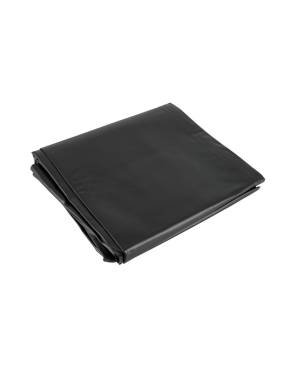 Drap de lit en vinyle noir 200 x 230 cm