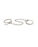 Menottes pour chevilles en métal pour utilisateurs confirmés Menottes pour chevilles en métal pour utilisateurs confirmés