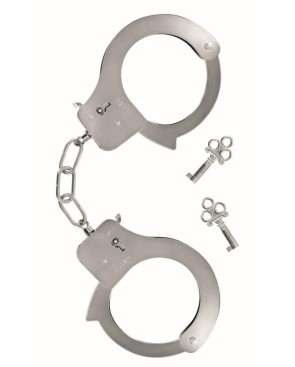 Menottes pour poignet en métal avec 2 clefs pour utilisateurs confirmés