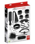 Coffret BDSM 10 produits en cuir vegan Fetish tentation Coffret BDSM 10 produits en cuir vegan Fetish tentation