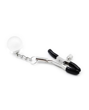 Pinces à seins réglables avec bijoux 