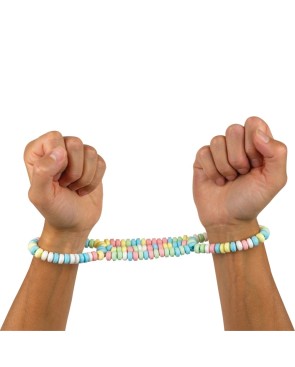 Menottes bonbons comestibles 
