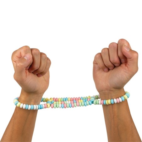 Menottes bonbons comestibles 