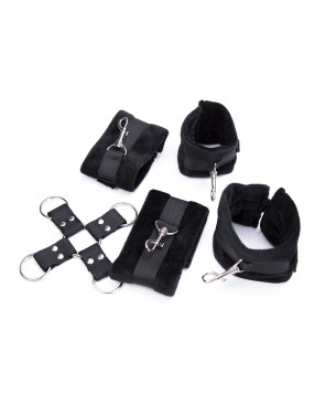 Menottes attache en croix pour mains et pieds Dreamy Fetish 