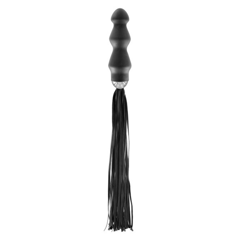 Martinet avec manche plug anal noir Fetish Tentation 