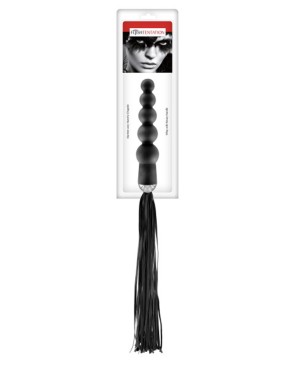 Martinet avec manche chapelet anal noir Fetish Tentation 