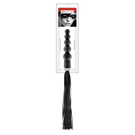 Martinet avec manche chapelet anal noir Fetish Tentation 