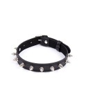Collier réglable avec rivets en métal Collier réglable avec rivets en métal