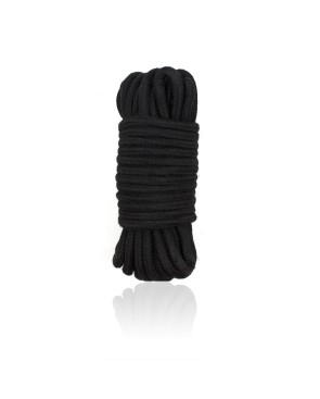 Corde bondage noir 10 mètres 