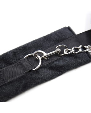 Menottes ajustable noires