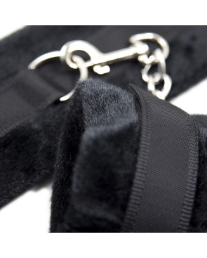 Menottes ajustable noires
