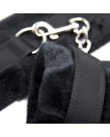 Menottes ajustable noires Menottes ajustable noires
