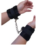 Menottes ajustable noires Menottes ajustable noires