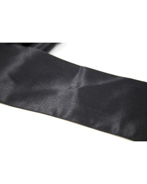 Bandeau noir satinée