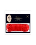 Corde de bondage shibari rouge 10M Corde de bondage shibari rouge 10M