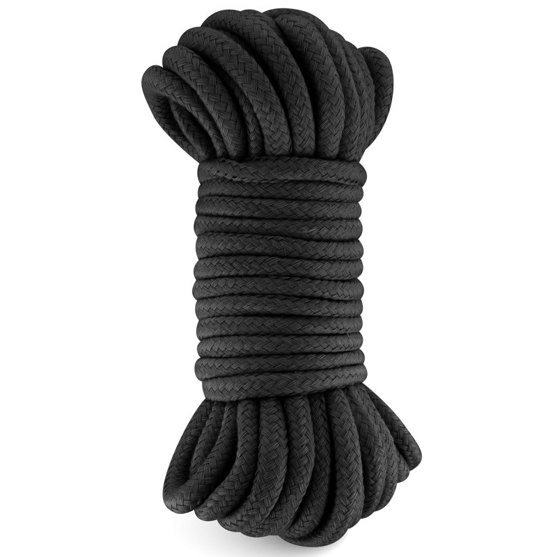 Corde de bondage shibari noire 10M Corde de bondage shibari noire 10M