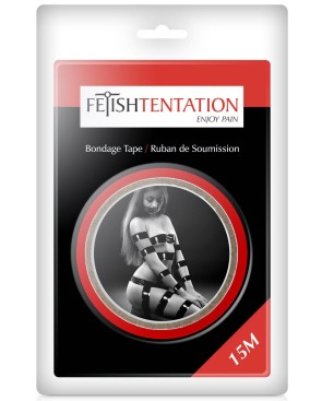 Tape ruban bdsm rouge