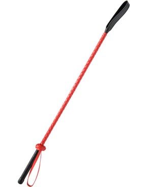 Cravache rigide rouge 