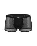 Boxer noir semi opaque