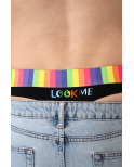 String noir Rainbow String noir Rainbow
