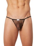 String ficelle noir filet